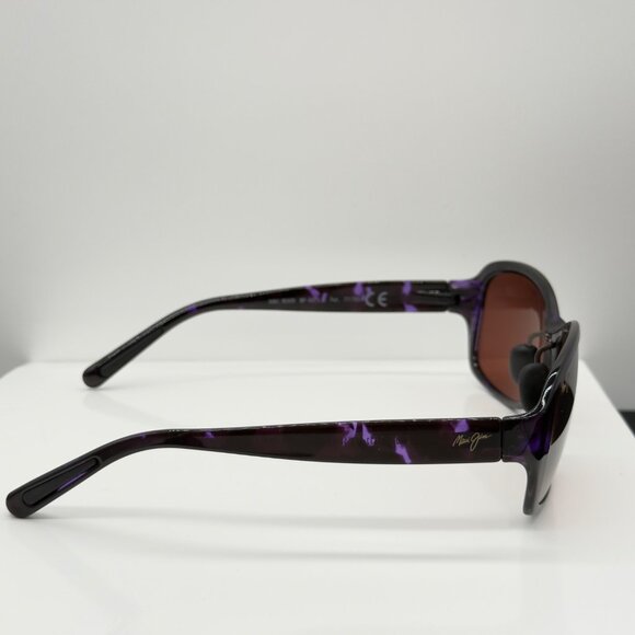 Maui Jim Koki Beach Purple Tortoise Polarized Rose Lenses Sunglasses R433-28T - Picture 6 of 9